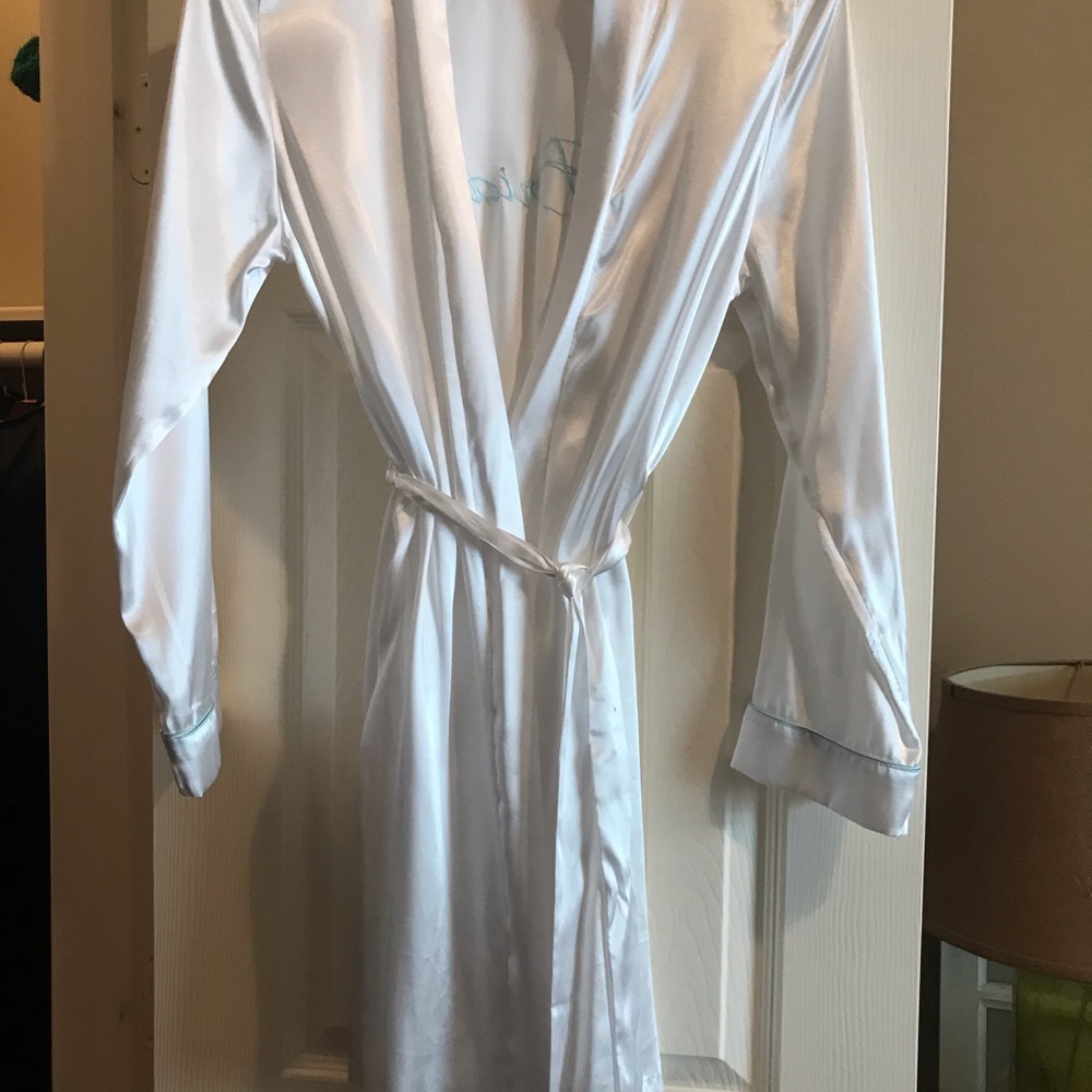 Bride robe -silk
